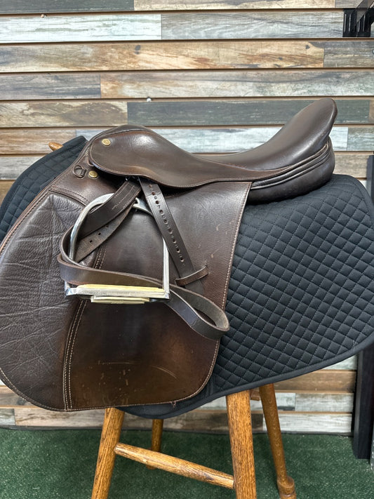 USED Collegiate All Purpose Saddle 15" Brown