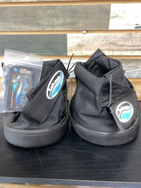 USED SoftRide Gel Comfort Boots 3 Black