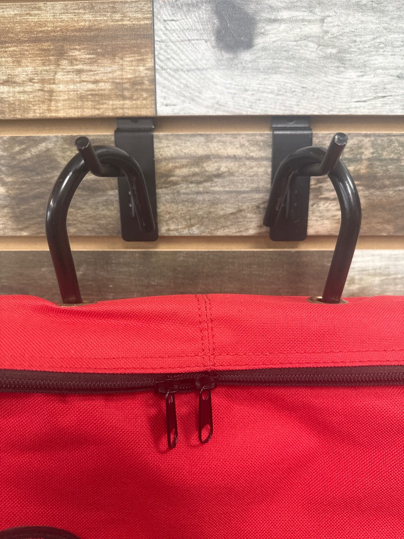USED Tough1 Bridle Bag with Stall hangers  Red