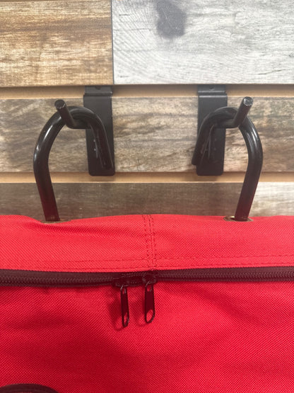 USED Tough1 Bridle Bag with Stall hangers  Red