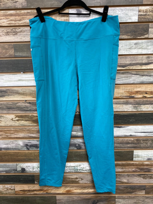 USED Smartpak Piper Tights XL Teal