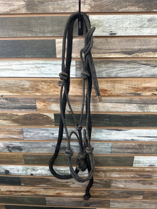 USED  Black Rope Halter