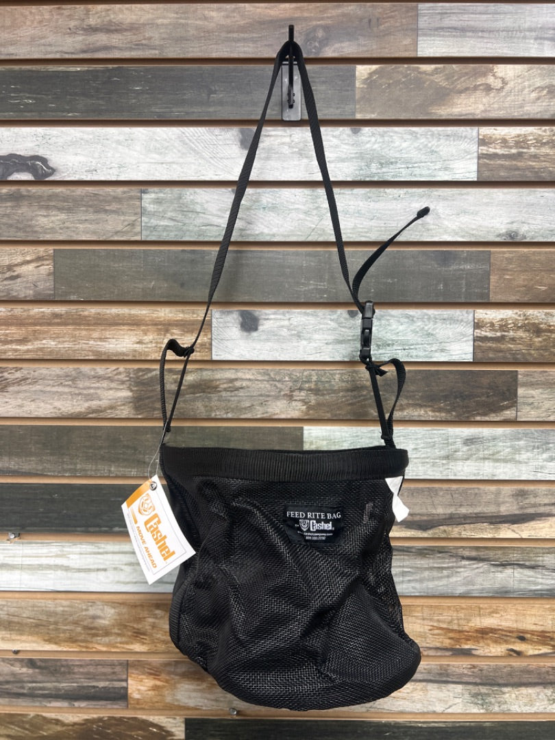 USED Cashel New Feed Rite Bag Horse Black