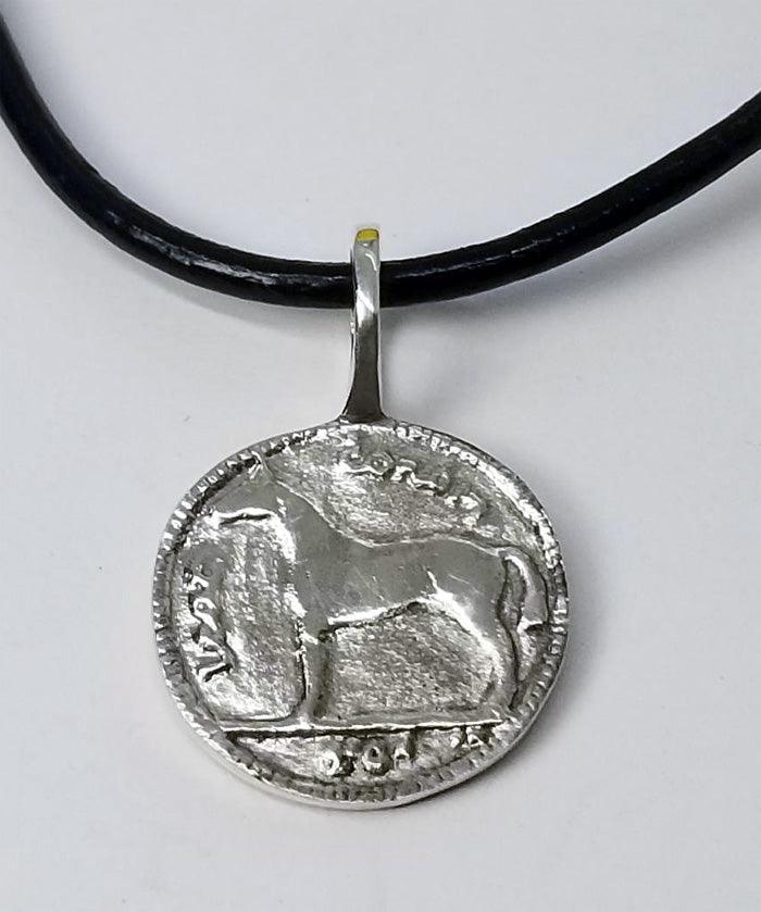 Irish Coin Pendant Small