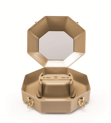 English Hat Box with Accessory Case