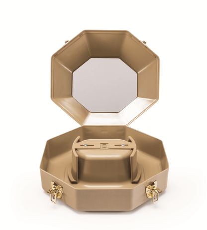 English Hat Box with Accessory Case