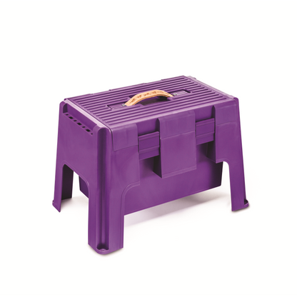 Grooming Stool – All-in-One Step Stool & Storage for Equestrians