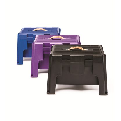 Grooming Stool – All-in-One Step Stool & Storage for Equestrians