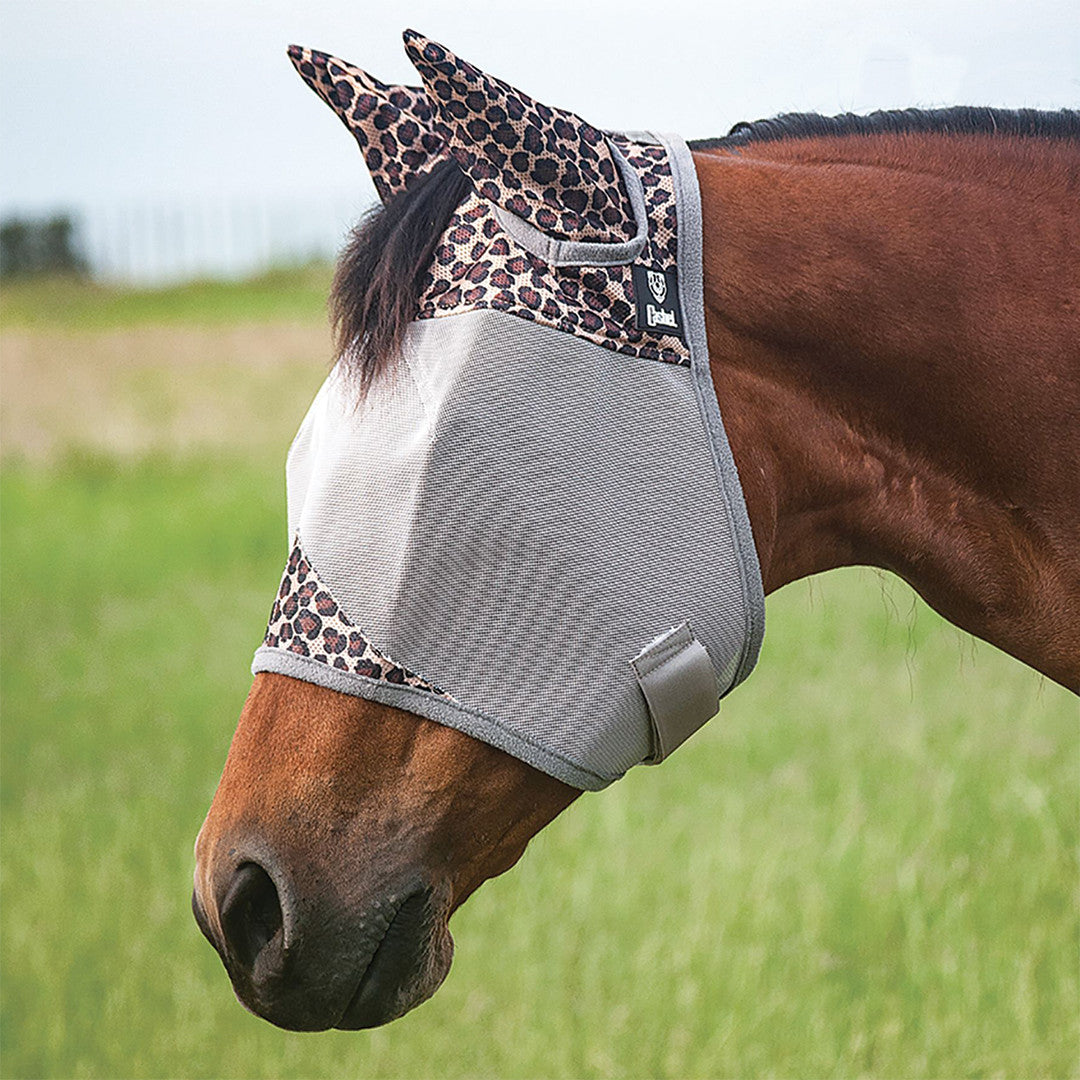 Crusader Patterned Fly Mask, Standard with Ears