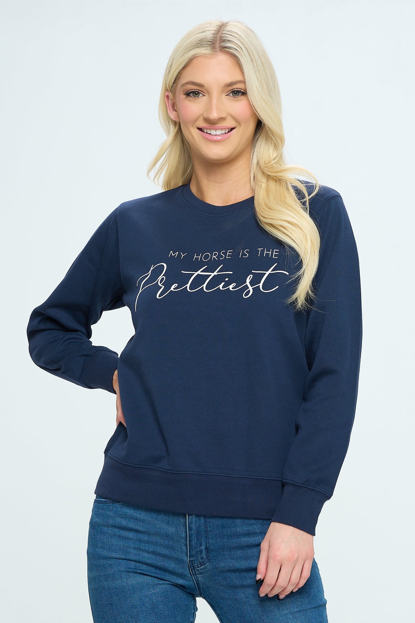 Dancing Equestrian My Horse is the Prettiest | Sweatshirt