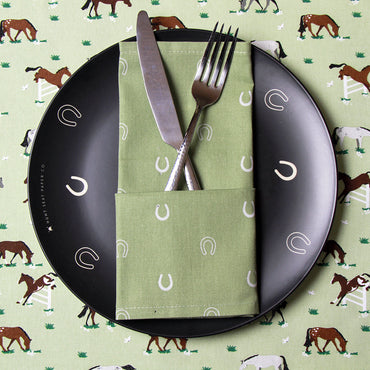 Lucky Olive Napkins - Set of Four