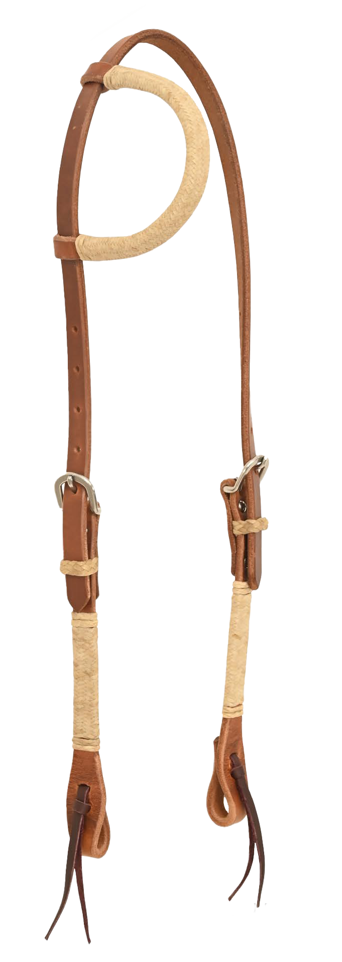 Harness Rawhide Slip-Ear Headstall