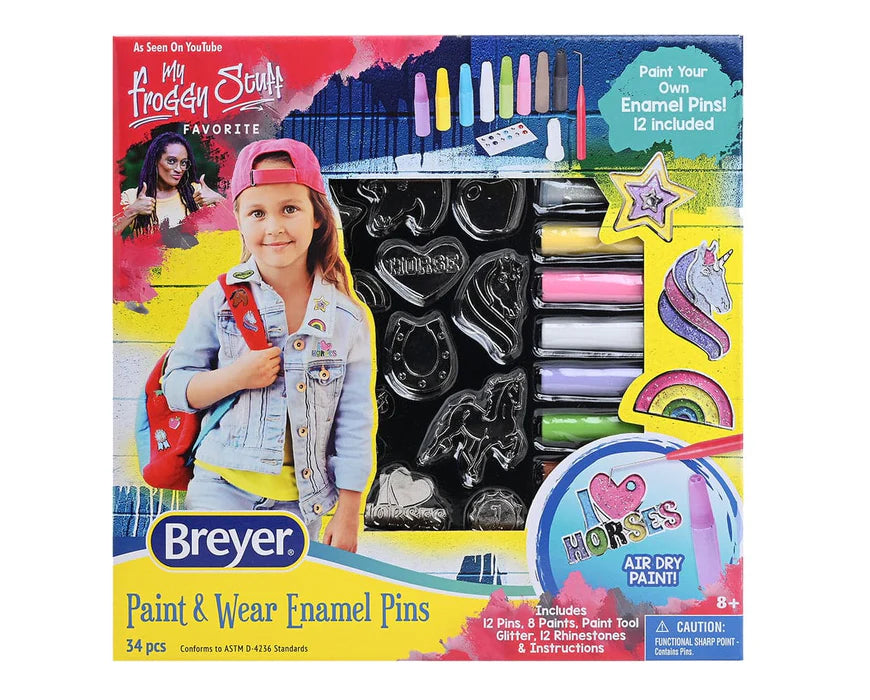 Breyer Paint & Wear Enamel Pin Kit