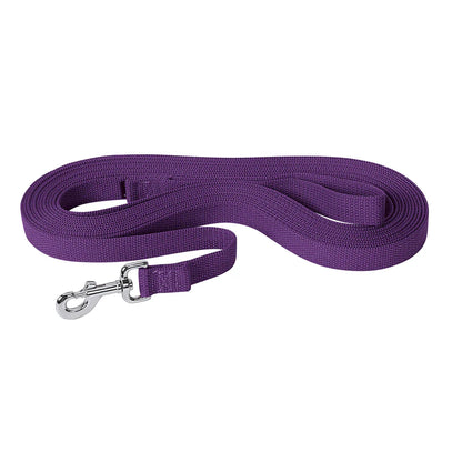 Flat Cotton Lunge Line 1" x 30" with Nickel
