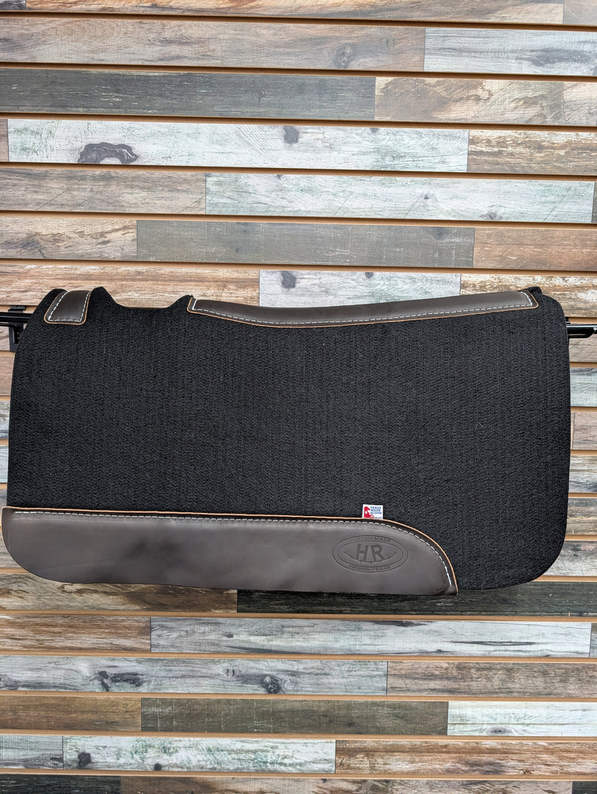 HR 32"x32" Black Felt Saddle Pad