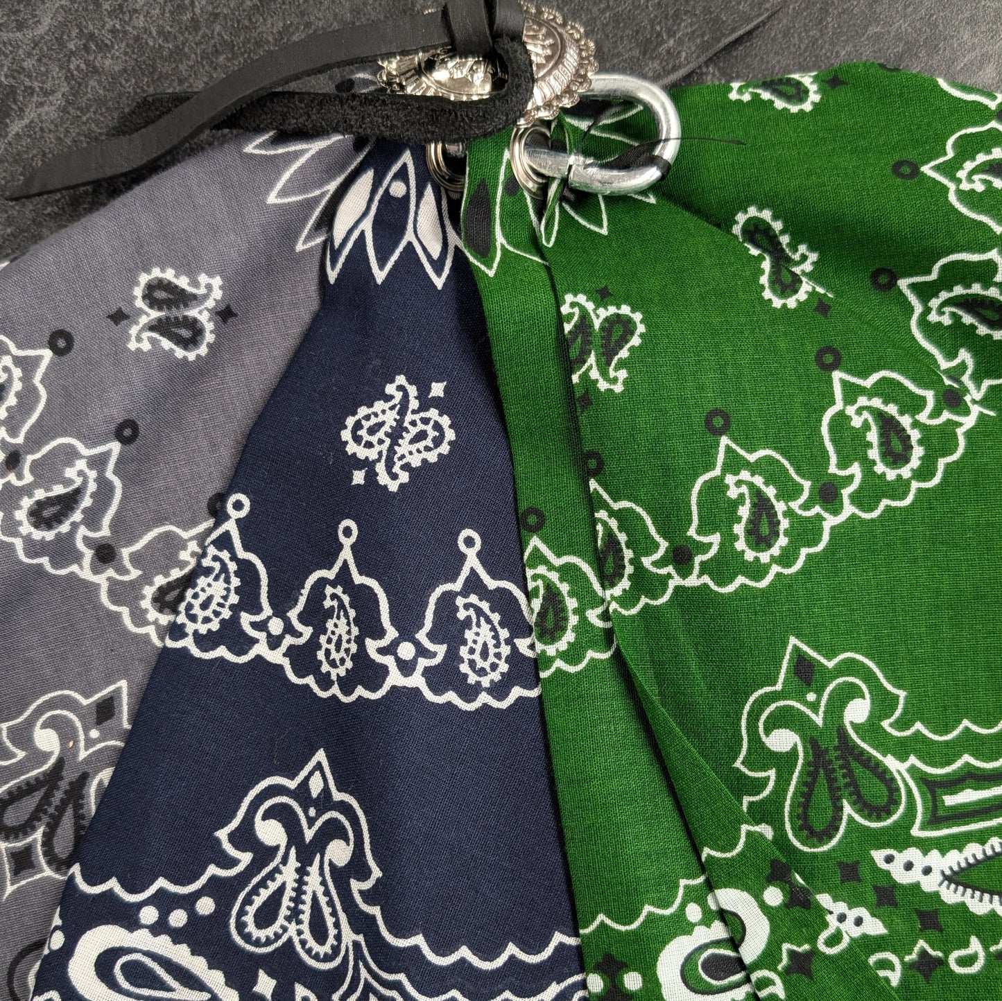 Cowgirl Hankeez Saddle Hankie Set – 3 Trail Ride Handkerchiefs