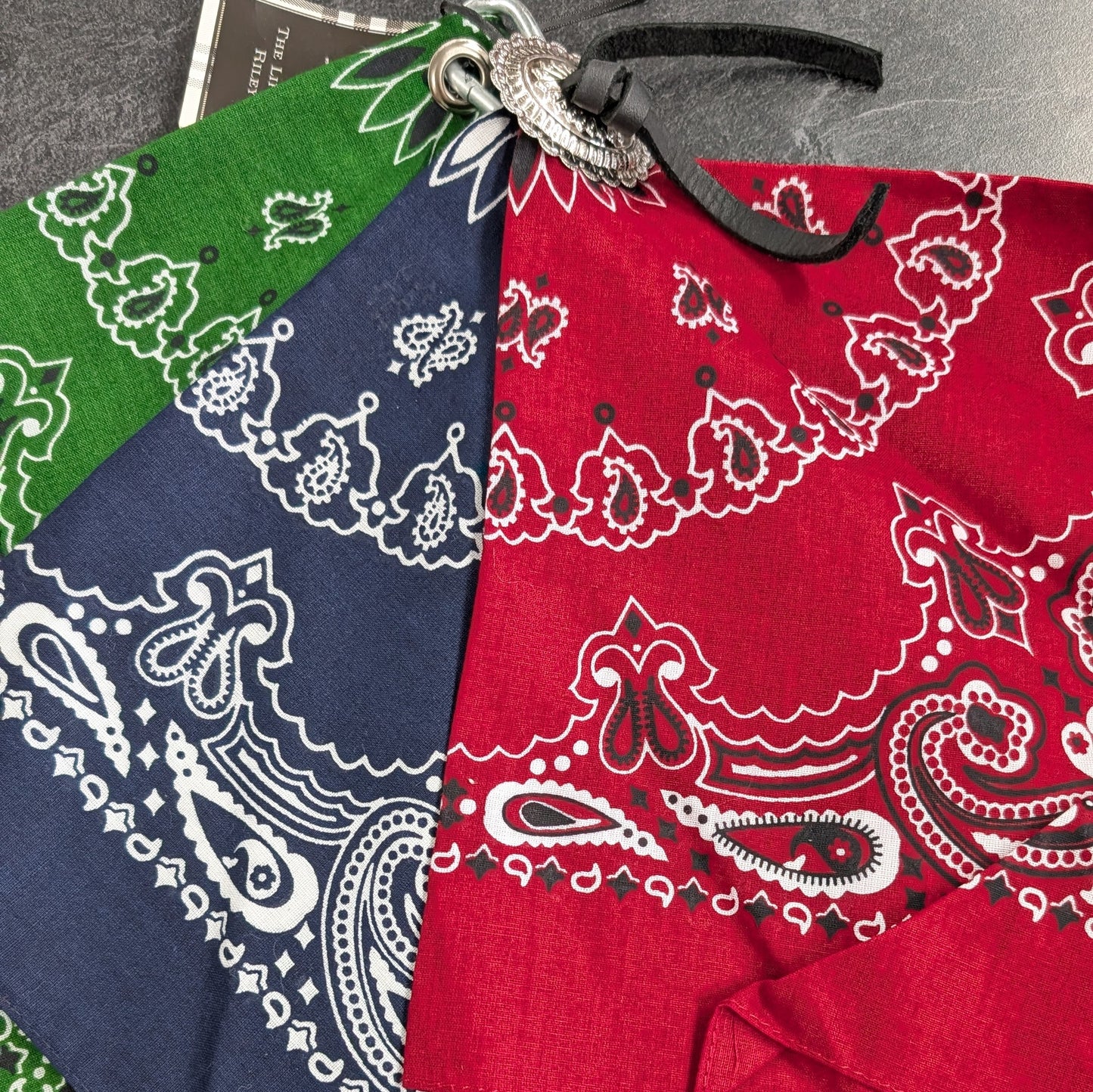 Cowgirl Hankeez Saddle Hankie Set – 3 Trail Ride Handkerchiefs