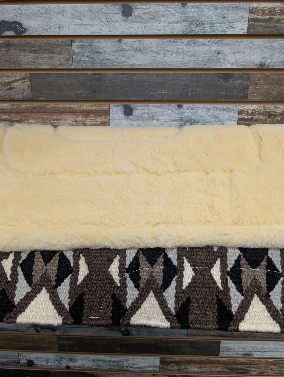HR Woven Wool Saddle Pad Brown