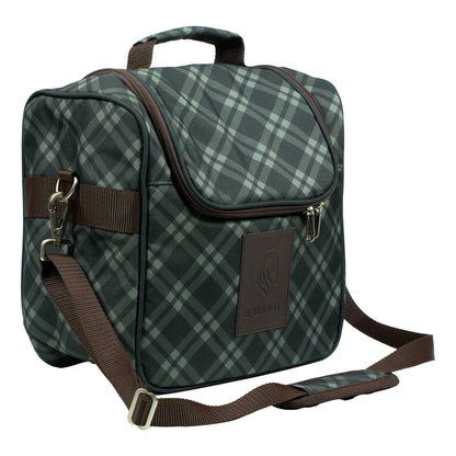 Equinavia Darby Zip Top Grooming Bag - Thyme/Lily Pad