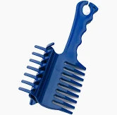 Clip Braiding Comb Navy