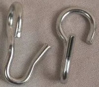 Curb Chain Stainless Steel Hook Set