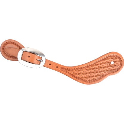Cowboy Spurstraps with Basket Tooling