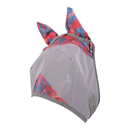 Crusader Patterned Fly Mask, Standard with Ears