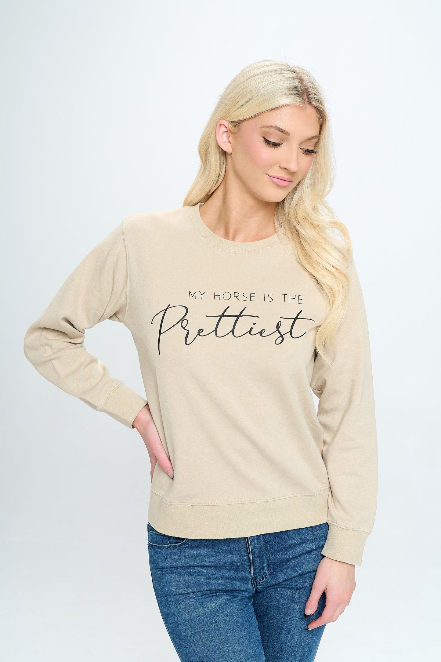 Dancing Equestrian My Horse is the Prettiest | Sweatshirt