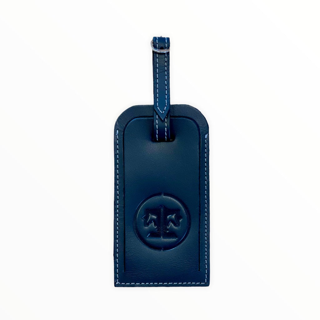 Tucker Tweed Leather Luggage Tags
