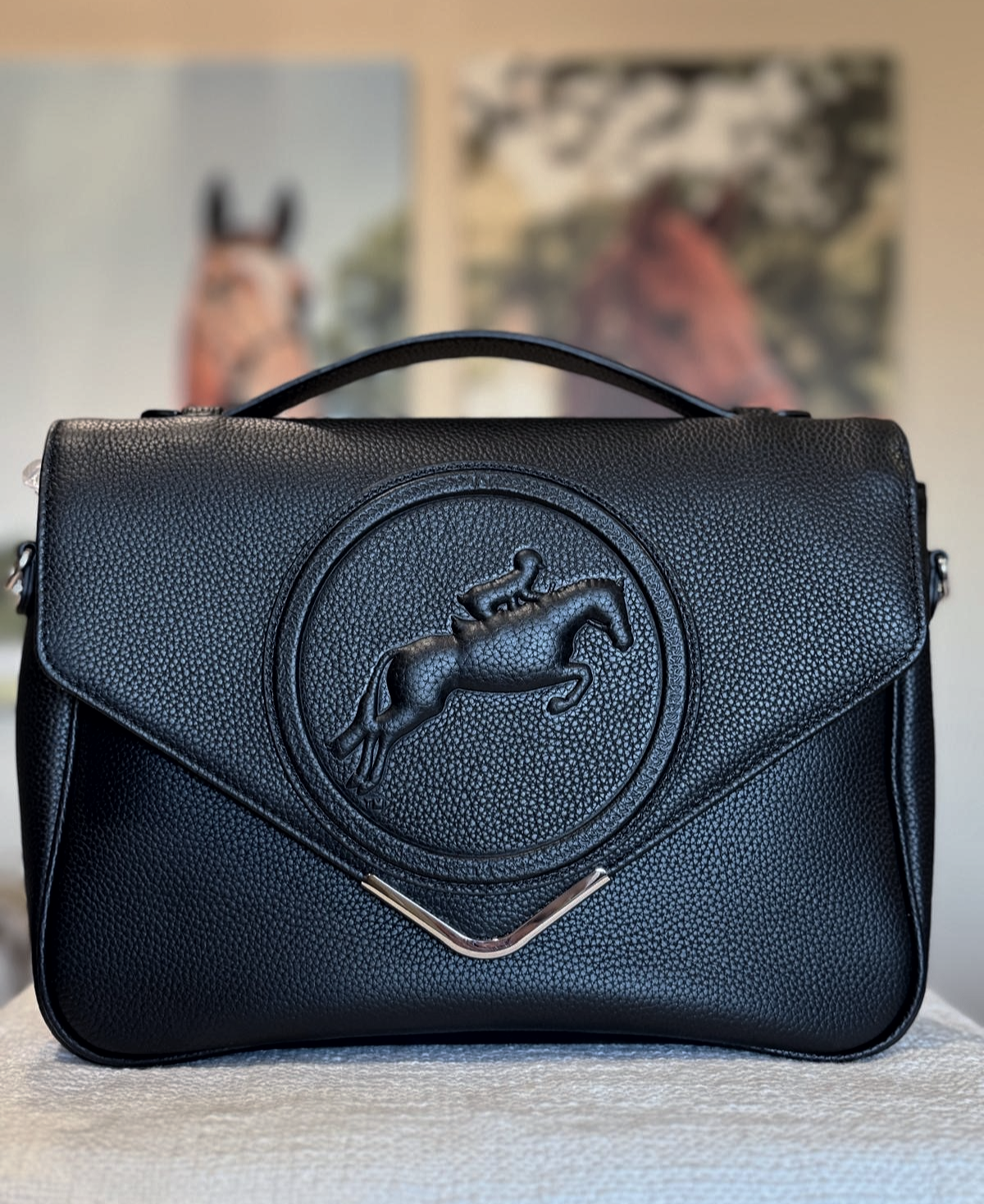 Tucker Tweed Madelyn Crossbody- Silver