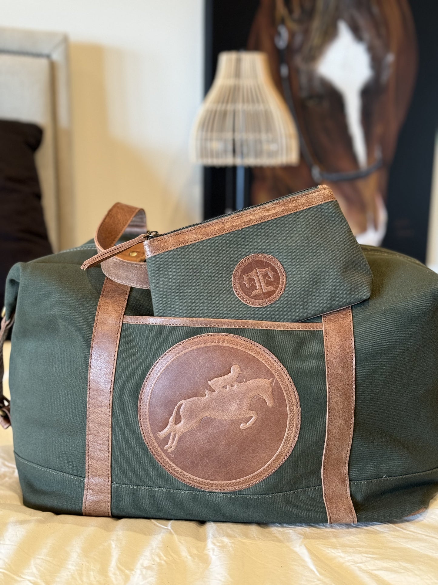 Tucker Tweed Barn Duffle