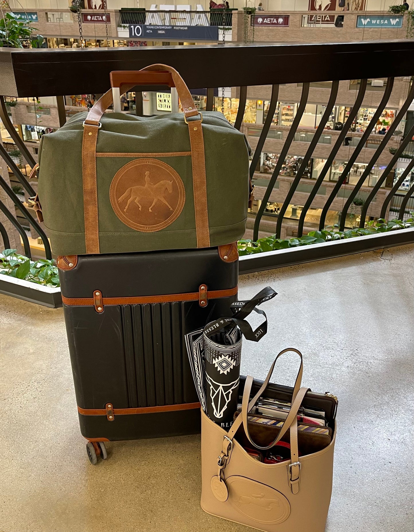 Tucker Tweed Barn Duffle