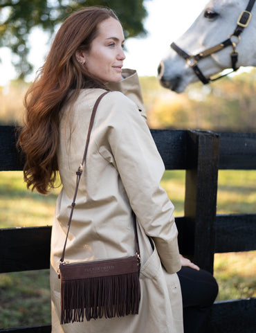 Wellington Wristlet Dark Chocolate Fringe | LIMITED EDITION