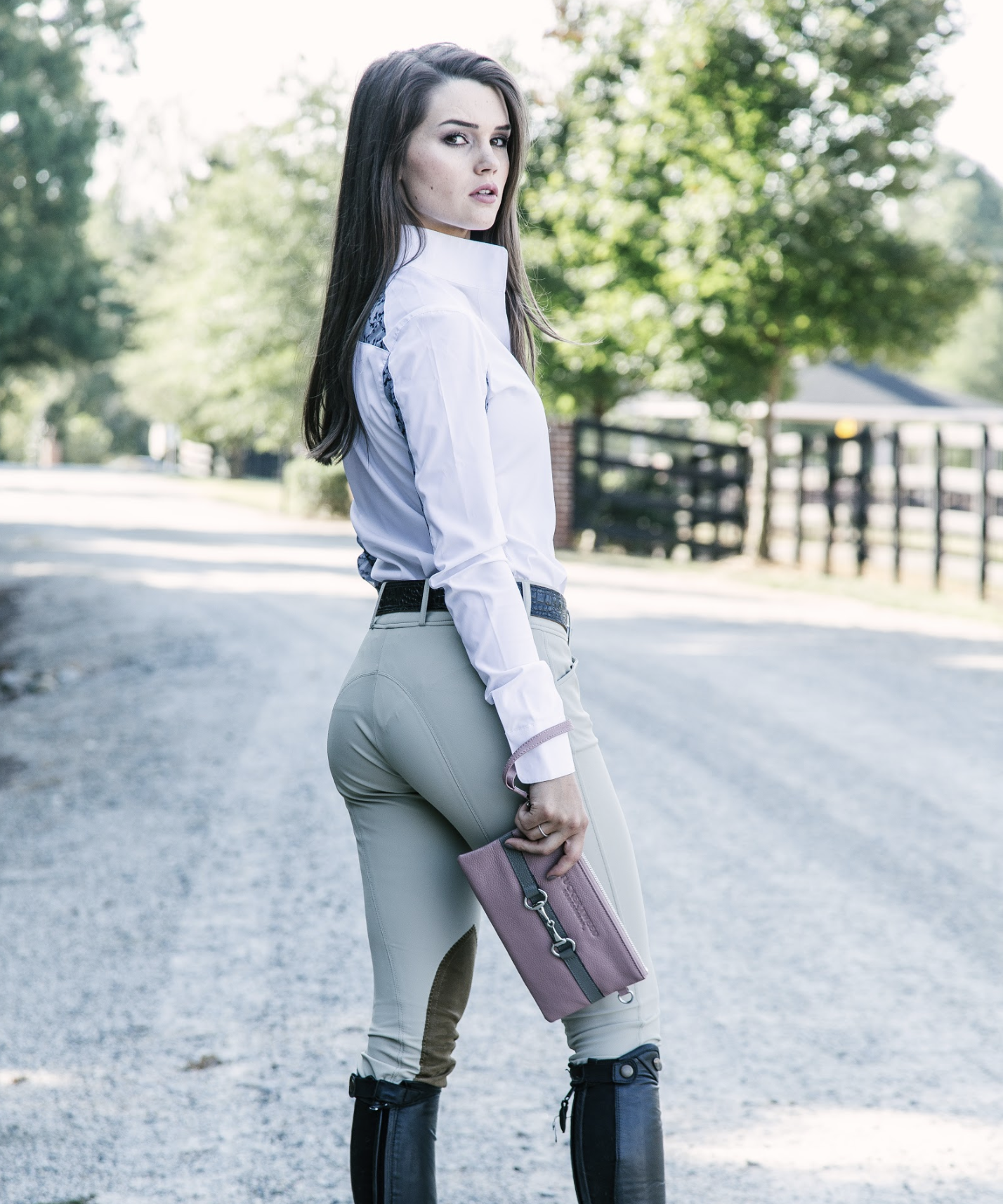 Tucker Tweed Wellington Wristlet