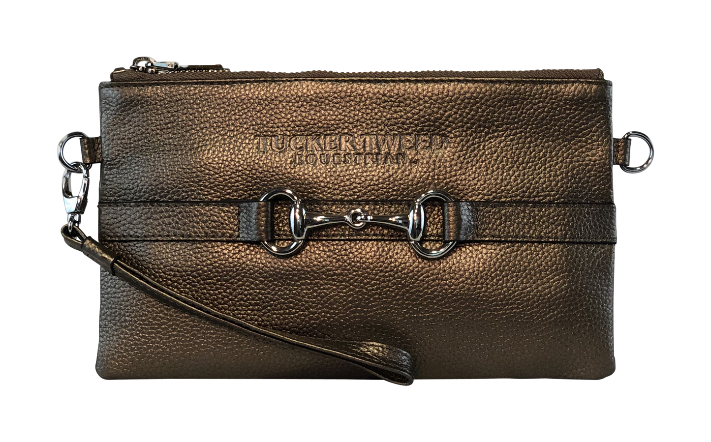 Tucker Tweed Wellington Wristlet