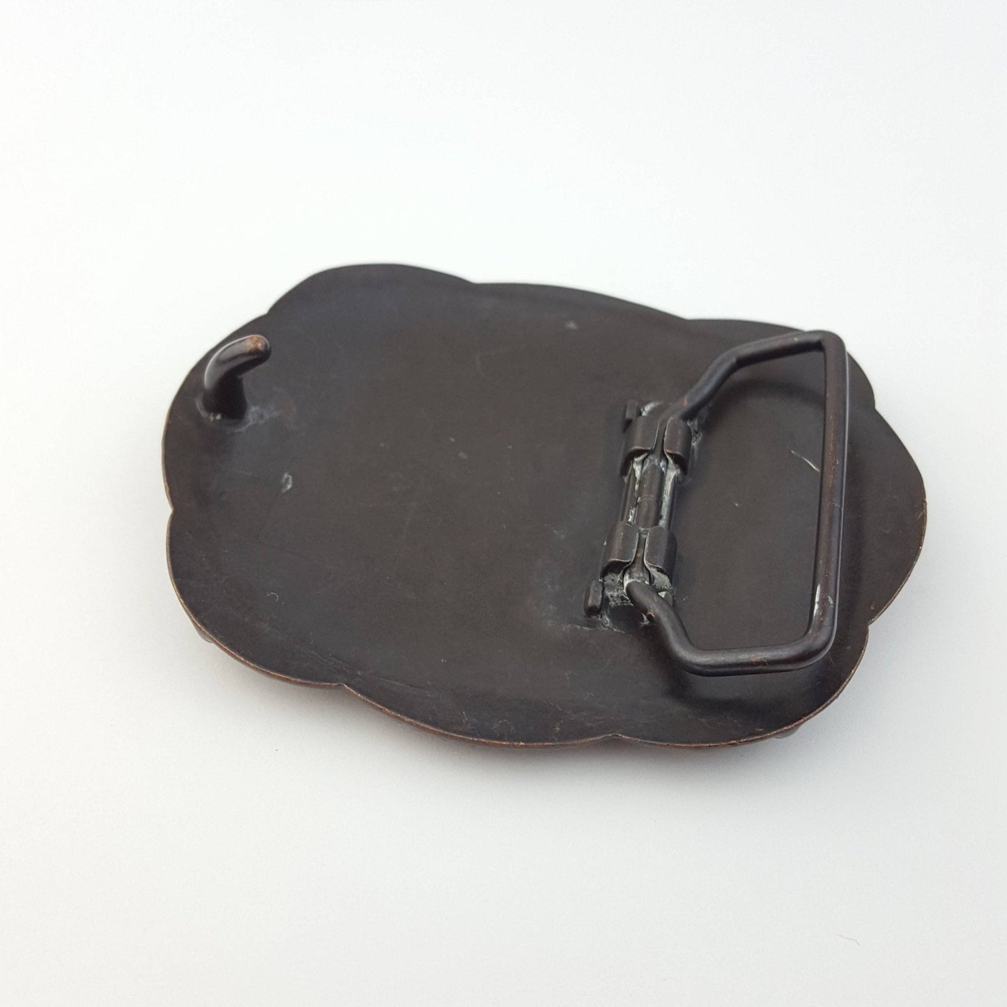 Vintage Brass Floral Buckle