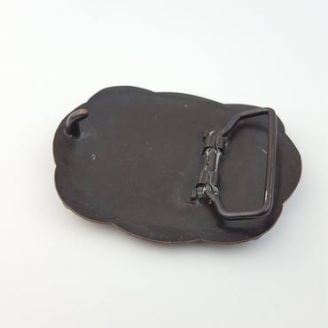 Vintage Brass Floral Buckle
