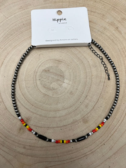 Western Cylinder Seed Beed Choker - 15 inch + 3
