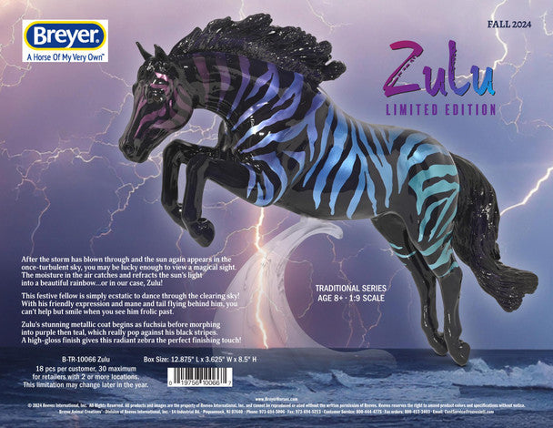 Breyer Zulu Special Edition